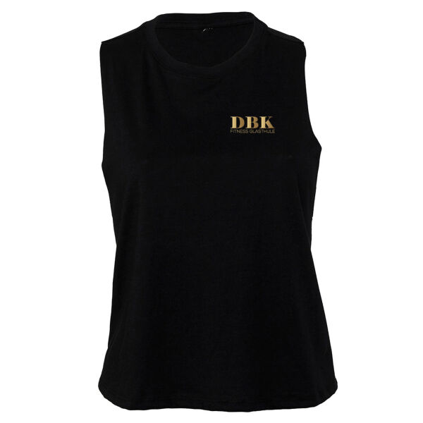 DBK  - Women's Racerback Cropped Tank Thumbnail